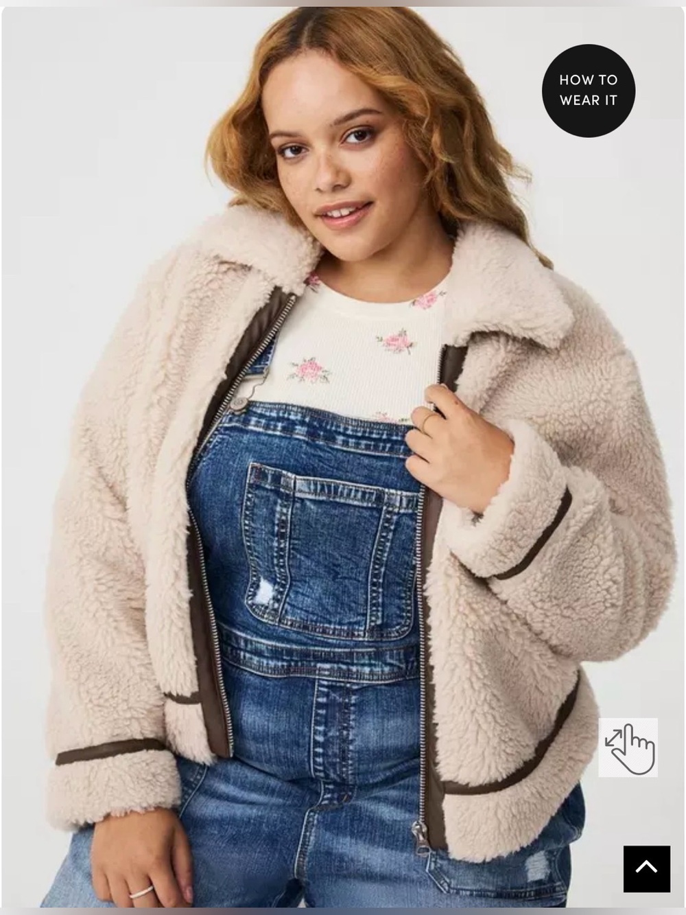 #651. Torrid Sherpa Aviator Jacket. NWT. 2x